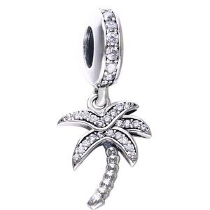 Pandora sparking palm tree charm